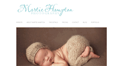 Desktop Screenshot of martiehamptonphotographyblog.com